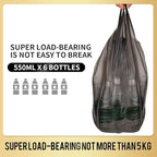 Handle Trash Bags 4 Gallon 100 Counts Small Garbage Bags for Office,Kitchen,Bedroom Waste Bin, Rubbish,Trash Can Liner