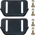 KOOTANS 1pair 784-5580 Snow Thrower Slide Plate Shoes Heavy Duty Metal Snow Blower Slide Skids Replace for MTD 784-5580-0637 Cub Cadet Yardman Troy Bilt Craftsman, for Stens 780-420 (Black)