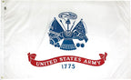 FlagSource US. Army Nylon Military Flag, Made in The USA, 4x6'