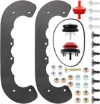Carbhub 99-9313 Snowblower Paddles Fit for CCR 6053, CCR 6053 ES, CCR 6053R, Toro Power Clear 621 210R 221QR Replace 99-9313, 125-1128, 55-9250, 55-9251, 88-0771 with 108-4921 Belt and Hardware Kit