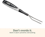 Cuisinart Deluxe Grill Tool Set, 20-Piece BBQ Kit with Aluminum Case and Digital Temperature Fork, Spatula, Tongs, Grill Accessories and Utensils, Grilling Set for Cookout (Pack of 4)