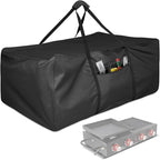 Kingling Universal Grill Carry Bag Fits for Blackstone 1860 Gas Grill & GD4002T Grill Heavy-Duty Carrying Storage Bag Grill Covers for Portable Propane Tabletop Grills BBQ Cover - 42"L x 25"W x 15"H