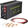 WZRELB Pure Sine Wave 5000W (10000W Surge) 12V Power Inverter DC to AC Power - Solar, RV (RBP-500012)