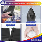 OKKEAI Small Garbage Bags for Bathroom Can 5 Liter Trash Bags 1.2 Gal Waste Basket Liners for Bathroom Mini Trash Bags Trash Plastic Bags Small