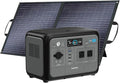 OUKITEL P800 Portable Solar Generator with 100W Solar Panel, 512Wh Solar Power Station with 2x800W AC Outlets (1600W Peak), 500W Fast Charging, Emergency Power Station for Home, Camping & RVs