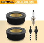 MOTOALL 2pcs 951-10651 Air Filter Gas Fuel Tank Nipple Outlet Line Screen for MTD 951-14262 751-10794 751-14262 for Cub Cadet for Craftsman for Troy Bilt Snow Blower with 951-10794 Air Filter