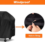 Grill Cover for Weber Slate 36 inch Rust-Resistant Griddle, Outdoor Flat Top Grill Cover 600D Heavy Duty for Webber 36" Griddle Accessories Waterproof, Black