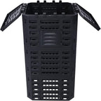 90 Gallon Garden Composter Bin - Premium Recycled Plastic, Large 340 Liter Capacity, Easy Assembly, Lightweight, Aerating Outdoor Compost Box for Fertile Soil