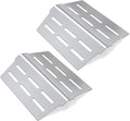 Heat Deflectors for Weber Genesis 300 Series Grills with Front Control Knob, Genesis S310 S320 S330 E310 E320 E330,13.26" Heat Deflectors for Weber 7620 7621 (7622 * 2, 304 Stainless Steel)
