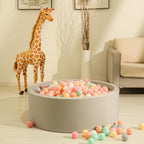 GOGOSO Ball Pit Balls Crush Proof Non-Toxic Plastic Balls Babies Kids Toy Bulk Pack 170pcs 2.2inchs