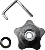 Fit for Toro Snow Blower Handle Knob and Lock Bolt Screw Kit for 21" Fold Snow Blowers/Lawn Mowers Replace 114-3779 & Handle Knob 136-7130 Bolt & 107-3844 Washer