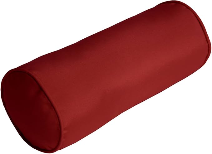 Comfort Classics Sunbrella Outdoor/Indoor Bolster Pillow in Jockey Red Inc.