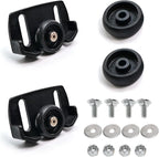 490-241-0038 Rolling Skid Shoes for Snow Blower Fit for 2-Stage and 3-Stage Snow Throwers Compatible with Craftsman, MTD, Cub Cadet, Troy-Bilt, Ariens, and More Includes Hardware Kit & Plastic Wheels
