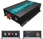 WZRELB 3000Watt Pure Sine Wave Inverter 48V DC to 120V AC with 2 AC Outlets ，HardwireTerminal Block, 2 Sets of Battery Cables for RV, Solar Syste, Camping