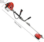 Gas Weed Eater, 52CC 2-Stroke Weed Wacker Gas Powered, 2 in 1 Multi-Functional String/Grass Trimmer, Brush Cutter for Gardening Shipping from USA Fast Arrival