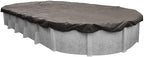 Robelle 21 x 41 ft Extra Heavy Duty Magnesium Winter Oval Pool Cover for Above Ground Pools, 4 ft Overlap (25 x 45 ft Cover Size), Solid 10 x 10 Scrim, 2.91 oz/yd2, 12-Year Warranty, Style: 592141-4