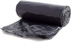 Aluf Plastics T-Tough Roll Pack Low Density Repro Blend Star Seal Coreless Rolls Bag, 55-60 Gallon Capacity, 58" Length x 38" Width, XXH Strength, Black (Pack of 400)