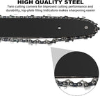 10 Inch Chainsaw Chains for Black & Decker LCS1020 20V LCS1020B, 10" Replacement Chain 3/8" LP Pitch .043" Gauge 40 Drive Links