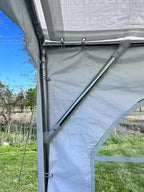 Delta 20'x20' Budget PE Tents Including 2 Free Bags for Parties, Outdoor Canopy Carpas para Fiestas, Wedding Party Tent with Waterproof Top & Removable Sidewalls for Patio Outdoor Events(B Model)