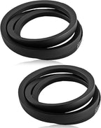2Pcs V-Belt Fit for Ariens 07200802 Deluxe 24" 28" Snow Thrower, Snow Blower Deck Drive Belt