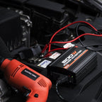 POTEK 500W Power Inverter/Car Inverter DC 12V to AC 110V Dual AC Charging Port and 2A USB Ports for Laptop, Smart Phone