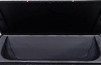 Oakland Living 113 Gallon Outdoor Storage Box, Patio Rattan Deck Box, Wicker Storage Bench for Indoor, Outdoor, Pool, Balcony, Yard, Garden, Black