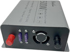 Pure sine Wave Inverter DC 12V Input and AC 110V Output with LCD Display, USB Output Port, Type-C Output Port(500W)