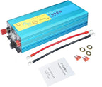 XINPUGUANG 100w Flexible Solar Panels 24V 1000W Solar System Kit Monocrystalline Cell Module 45A Controller 2000W Inverter for Off Grid Battery Charger for Cabin RV Boat Trailer