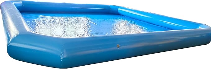32.8x32.8x2ft Commercial Large Inflatable Pool Blow Up Swim Pools Swimming Lounge Pools with One Blower for Commercial Outdoor Summer