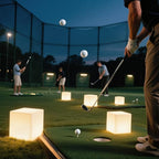 8-in Solar Cube Light Outdoor Waterproof, 16 Colors Illuminate Cube Floor Lamp, Dimmable Glowing LED Tesseract Cosmic w/Ground Stake & Remote Dynamic Effect for Garden Yard Patio Mood Ambient Lighting