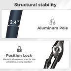 Grand patio 10X10 FT Sunbrella Offset Umbrella with Base Outdoor Square Aluminum Cantilever Umbrella Shade with Easy Tilt Adjustment (Charcoal, 10X10 FT-SUNBRELLA)