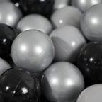 TRENDPLAY Plastic Balls for Ball Pits 2.2 Inch, Pack of 50 100 200 500 Hollow Balls, Perfect for Toddler Baby Pools,Party,Festival Decoration