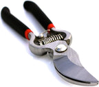 Garden Guru Classic Bypass Pruning Shears Clippers – Heavy Duty Forged Steel Pruners – Non Slip Comfort Grips – Cuts up to 1” Diameter – Professional Bypass Pruners Black - 1 Case (60 Pcs)