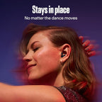 Alpine Tune Earplugs, Concert Ear Plugs for Noise Reduction, High Fidelity Music Quality, 19dB Hearing Protection with Crystal Clear Sound, Incl. 4 Sizes, For Parties, Raves, Festivals & Clubs, Black