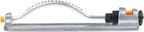 Melnor 65118-AMZ XT Metal Turbo Oscillating Sprinkler with QuickConnect Product Adapter Amazon Bundle, 4000 sq. ft. Coverage