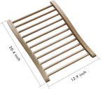 1 Pack Sauna Backrest Infrared Wooden Sauna, Traditional Sauna
