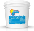 In The Swim 1 Inch Bromine Plus Tablet Sanitizer for Spas, Hot Tubs, or Swimming Pools - Pre-Stabilized, Low Odor, Chlorine Alternative - 25 Pounds