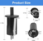4 Pack Hopper Lid/Door Switch Kit, 9904190041 Replacement Part for Masterbuilt Gravity Series 560/800/1050 XL, Digital Charcoal Grill + Smokers, Including 8Mounting Screws