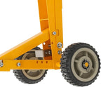 800LBS Zero Turn Mower Lift, Heavy Duty Q235 Steel Lawn Mower Jack, Foot Pedal Operated Lawn Mower Lift Jack for Lawn Mowers/Tractor Repair