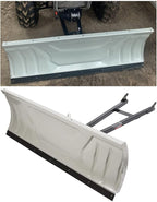 KUAFU Snow Plow Blade Universal Kit Steel Adjustable 48" Complete Universal Kit Package Compatible with ATV Honda Kawasaki Polaris Aeon Crossland Arctic-Cat Alterra (You Will get 2 Packages)