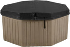 AquaLife Invi 5-Person Hot Tub with 11 Hydro Jets, LED Lighting & Insulated Cover – Non-Lounger Spa for Relaxation & Therapy