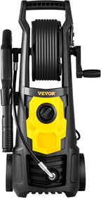 VEVOR Electric Pressure Washer, 2000 PSI, Max. 1.76 GPM Power Washer w/ 30 ft Hose, 5 Quick Connect Nozzles, Foam Cannon, Portable to Clean Patios, Cars, Fences, Driveways, ETL Listed