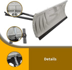 KUAFU Snow Plow Blade Universal Kit Steel Adjustable 48" Complete Universal Kit Package Compatible with ATV Honda Kawasaki Polaris Aeon Crossland Arctic-Cat Alterra (You Will get 2 Packages)