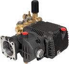 Canpump CF 3222 GB Pressure Washer Pump with Gearbox – 3200 PSI, 2.2 GPM, 3/4″ Shaft, Horizontal, Triplex, External Unloader – Commercial Grade Replacement Power Washer Pump – For 6.5 HP Gas Engines