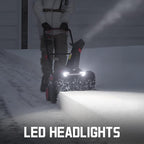 PowerSmart 40V Cordless Snow Blower 21-in Snow Blower Battery Powered, Battery and Charger Included, HB2421A