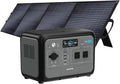 OUKITEL P800 Portable Solar Generator with 200W Solar Panel, 512Wh Solar Power Station with 2x800W AC Outlets (1600W Peak), 500W Fast Charging, Emergency Power Station for Home, Camping & RVs