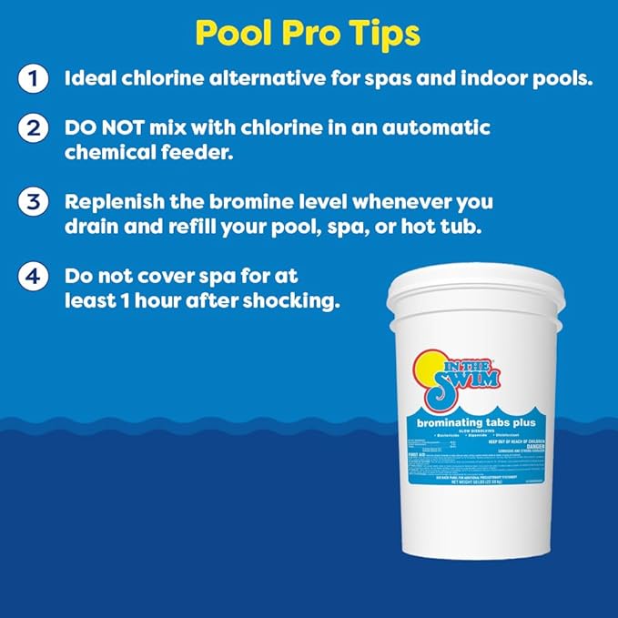 In The Swim Bromine Plus and Alkalinity Increaser - 8 Pounds of Bromine - 10 Pounds of Alkalinity Increaser