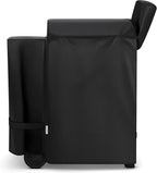 SunPatio Grill Cover for Traeger 22 Series, Heavy Duty Waterproof Wood Pellet Smoker Cover, UV Resistant Full Length BBQ Protector, Compatible with Lil' Tex Grill and More, All Weather Protection