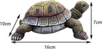 Turtle Statue, Walking Tortoise Figurine Outdoor Sculpture Decor for Yard Patio Garden