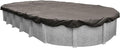 Robelle 16 x 32 ft Extra Heavy Duty Magnesium Winter Oval Pool Cover for Above Ground Pools, 4 ft Overlap (20 x 36 ft Cover Size), Solid 10 x 10 Scrim, 2.91 oz/yd2, 12-Year Warranty, Style: 591632-4A